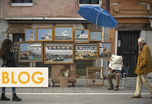 Banksy odhalený pri obraze v Benátkach | Papilora.sk