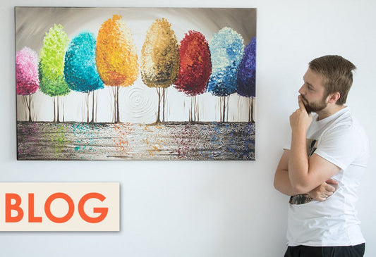 3 tipy, ako si vybrať ručne maľovaný obraz | Papilora.sk