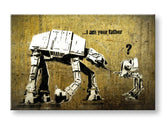 Η εικόνα σε καμβά Street ART - Banksy