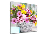 Wall painting FLOWERS Discount 60 % 30X30 cm