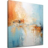 Πίνακες ζωγραφικής Peach Fuzz Πρωινό ξύπνημα 100x100 cm