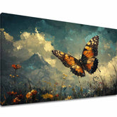 Image of Πεταλούδα - Πτήση πάνω από τα σύννεφα