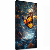 Η εικόνα της πορτοκαλί πεταλούδας - Μαγική ατμόσφαιρα