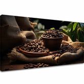 Ζωγραφιές καφέ για την κουζίνα Morning Arabica - εικόνα 2