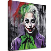 Η εικόνα στον καμβά - Joker Lady | διαφορετικές διαστάσεις