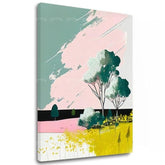 Τοπίο σε καμβά Ρομαντικός περίπατος | διαφορετικές διαστάσεις