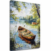 Πίνακας ζωγραφικής τοπίου σε καμβά Lone Rider