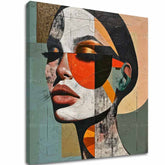 Κομψή εικόνα μιας γυναίκας Αρμονία των σχημάτων