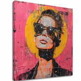 Κομψή εικόνα μιας γυναίκας Influencer