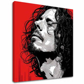 Chris Cornell ζωγραφική σε καμβά - Rock Passion - εικόνα 2