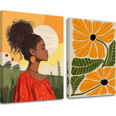 Η εικόνα στον καμβά - Song of the poppy field