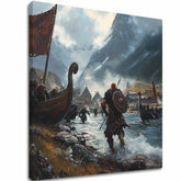Η εικόνα στον καμβά Vikings on Mori - Historical Η εικόνα - εικόνα 2