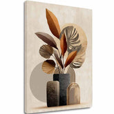 Η εικόνα στον καμβά Rustic Vase - Elegant Motif - εικόνα 2