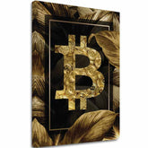 Η εικόνα στον καμβά Golden BITCOIN - Modern Cryptomotive - εικόνα 2