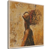 Εικόνα σε ξύλο - Ήλιος των βόρειων βουνών