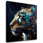 Διακοσμητική ζωγραφική σε καμβά - PREMIUM ART - Spotted Hunter's Elegance - εικόνα 2