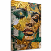 Κομψή εικόνα μιας γυναίκας Emerald όνειρο