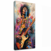 Εικόνα JIMI HENDRIX - Fire tones | φινιρισμένο στο χέρι του καλλιτέχνη - εικόνα 2