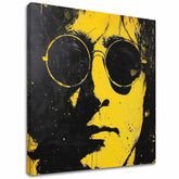 Εικόνα JOHN LENNON - Κίτρινη αντανάκλαση της πραγματικότητας | φινιρισμένο στο χέρι του καλλιτέχνη - εικόνα 2