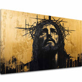 Suffering Jesus | φινιρισμένο στο χέρι του καλλιτέχνη - εικόνα 2