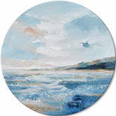 Στρογγυλή ζωγραφική Depths of Peace | διαφορετικές διαστάσεις