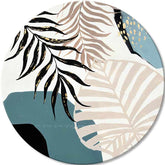 Στρογγυλές ζωγραφιές με ακρυλικό Touch of the jungle | διαφορετικές διαστάσεις