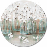 Στρογγυλή ζωγραφισμένη εικόνα του αγαπημένου αρώματος | διαφορετικές διαστάσεις