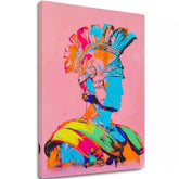 Εικόνα MODERN GLADIATOR σε καμβά | Ζωγραφισμένη δομή