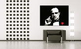 Χειροποίητος πίνακας ζωγραφικής POP ART THE GODFATHER VITO CORLEONE