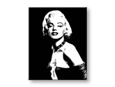 Χειροποίητος πίνακας ζωγραφικής POP ART MARILYN MONROE - εικόνα 2
