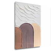 Ζωγραφισμένη εικόνα με δομή - Morning on Mount Everest | διαφορετικές διαστάσεις