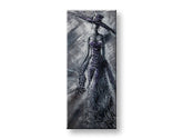 Ζωγραφισμένος πίνακας τοίχου ΓΥΝΑΙΚΑ 50x120 cm