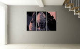 Χειροποίητος πίνακας POP Art του Ιωάννη Παύλου ΙΙ. 3 μέρη pap