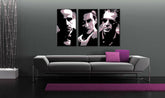 Χειροποίητη ζωγραφική POP Art GODFATHER 3 κομμάτι god3