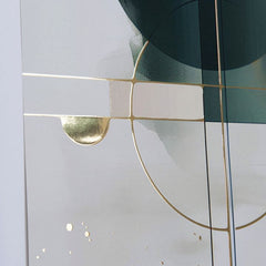 Αφίσα τοίχου με EXTRA εφέ - Golden Balance | διάφορες διαστάσεις