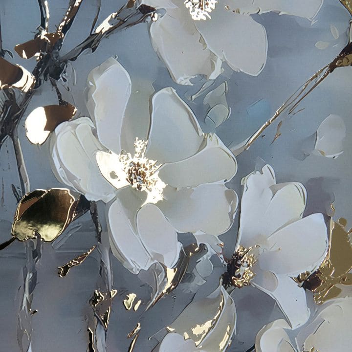 Αφίσα τοίχου με EXTRA εφέ - Nordic Bloom | διάφορες διαστάσεις