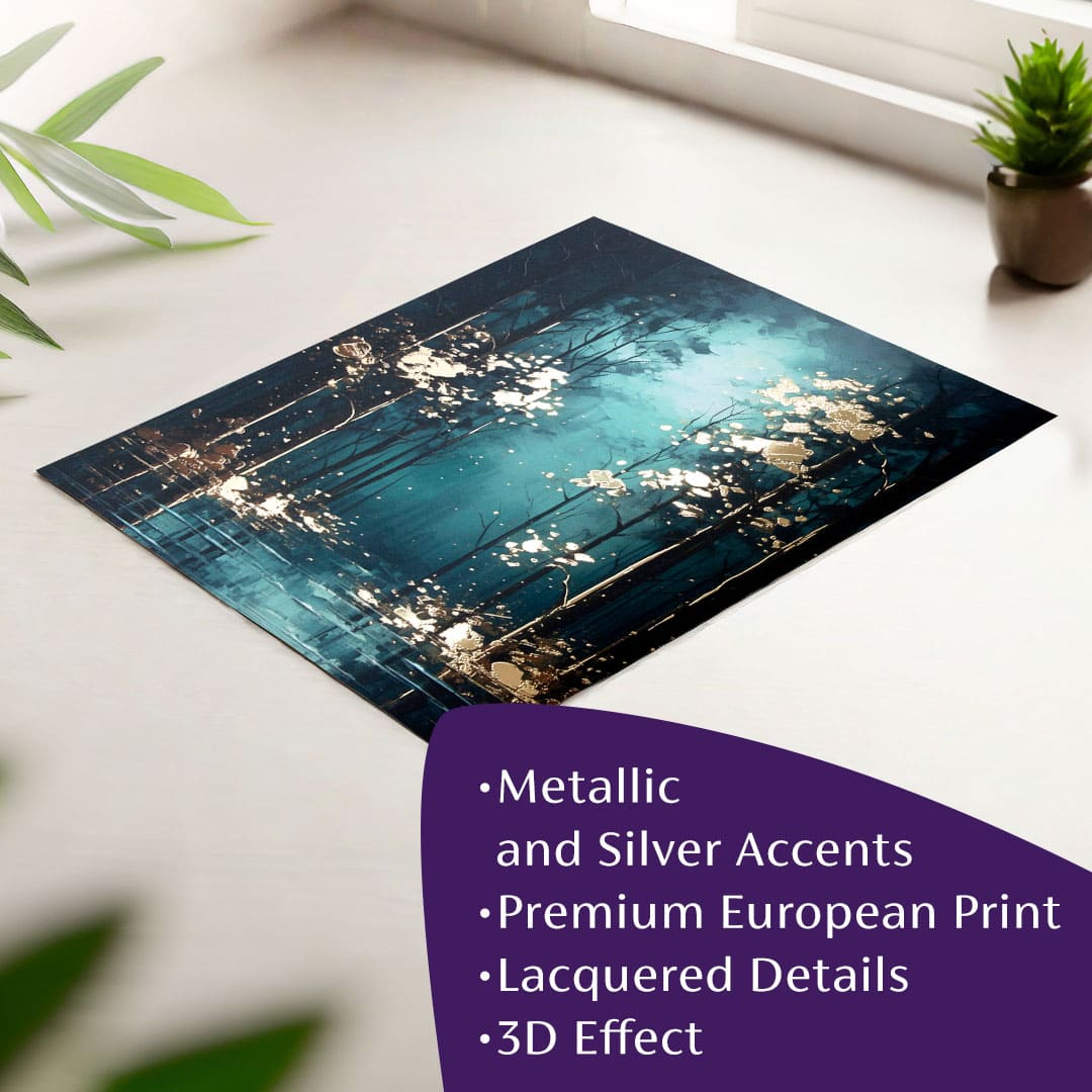 Αφίσα τοίχου με EXTRA εφέ - Mystic Trees | διάφορες διαστάσεις