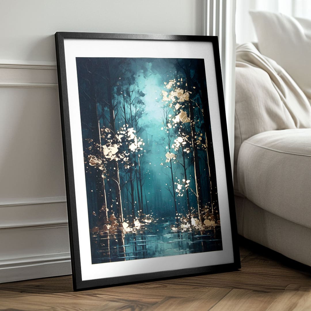 Αφίσα τοίχου με EXTRA εφέ - Mystic Trees | διάφορες διαστάσεις