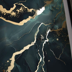 Αφίσα τοίχου με EXTRA εφέ - Marble of Sea | διάφορες διαστάσεις