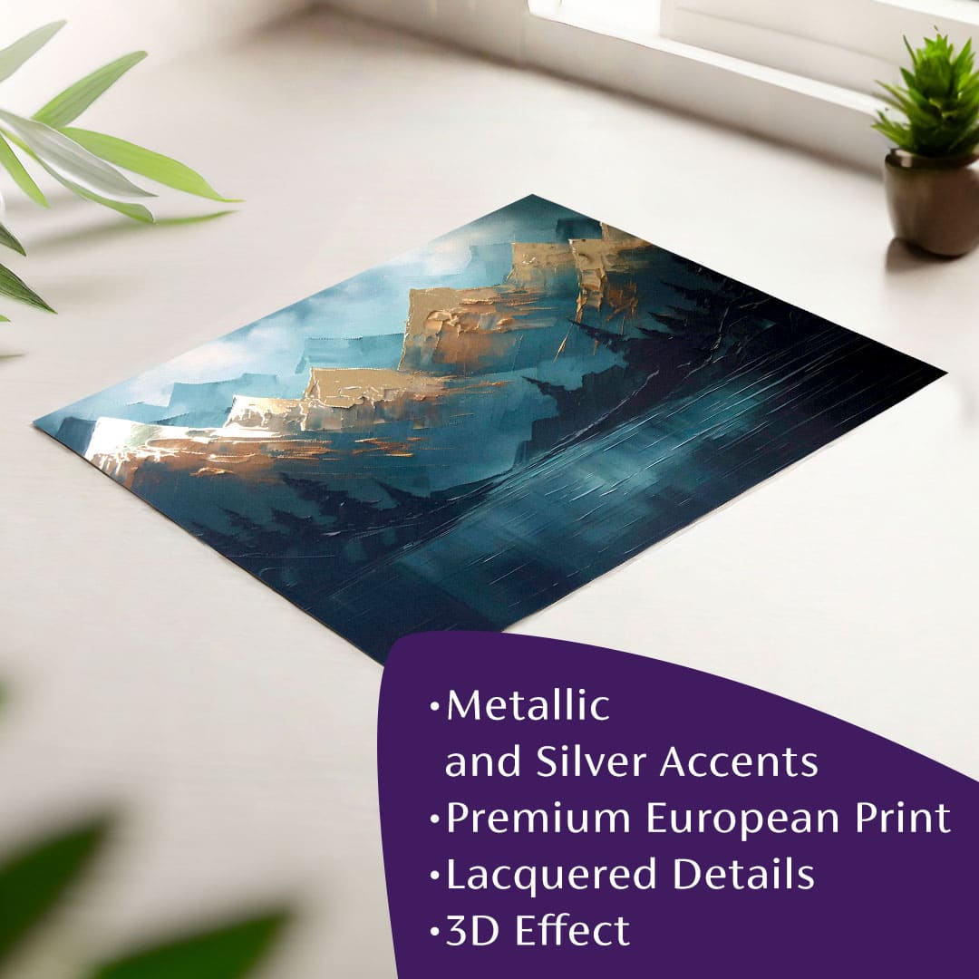 Αφίσα τοίχου με EXTRA εφέ - Mountain Majesty | διάφορες διαστάσεις