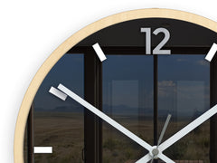 Μοντέρνο ρολόι τοίχου GRAFIT Γκρι