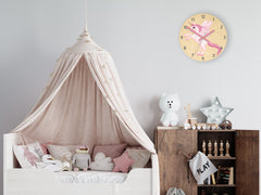 Παιδικό ρολόι τοίχου Μονόκερος