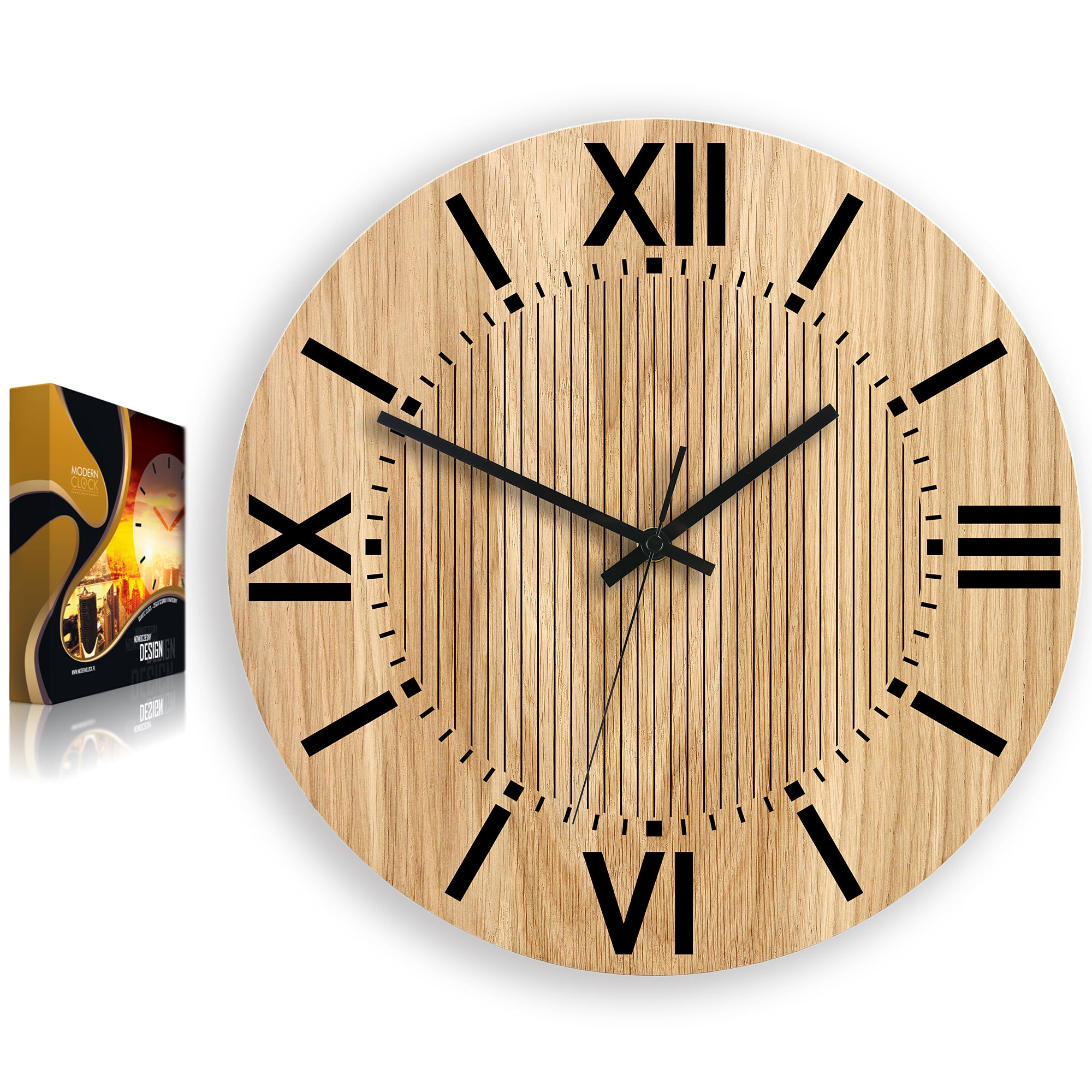 Μοντέρνο ρολόι τοίχου SANTIAGO