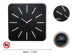 Μοντέρνο ρολόι τοίχου HYPNOTIC