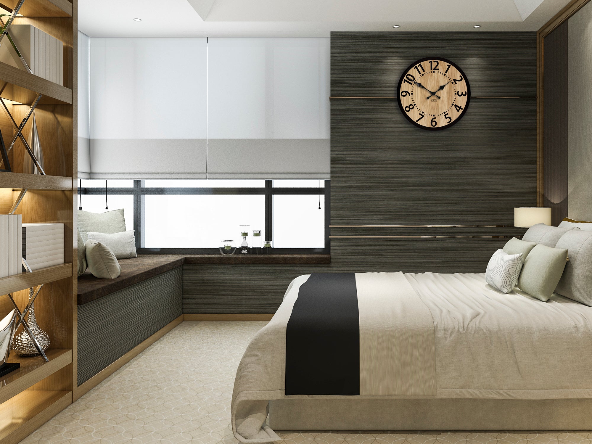 Μοντέρνο ρολόι τοίχου Βερολίνο