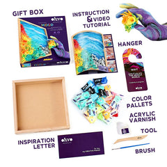 Σετ μοντελοποίησης OKTO σε ξύλινο πλαίσιο