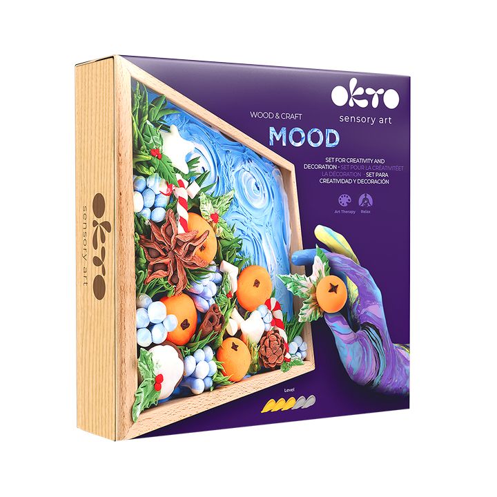 Σετ μοντελοποίησης OKTO σε ξύλινο πλαίσιο