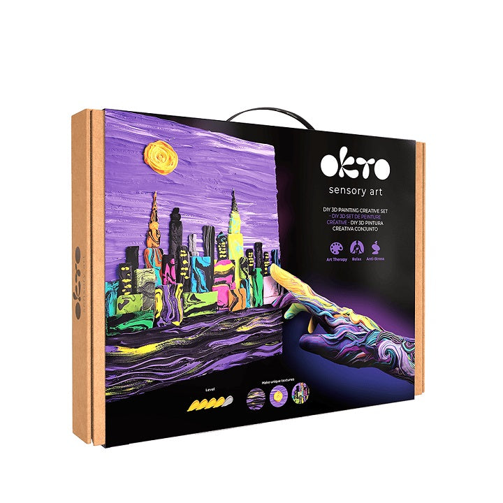 OKTO Δημιουργικό σετ 3D "Skyline Νέα Υόρκη" 30 x 40 cm