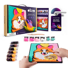 OKTO ζωγραφική με αυτοσκληρυνόμενη μάζα 30 x 30 cm Fox