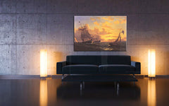 Η εικόνα στον καμβά FRESH BREEZE OF SANDY HOOK - William Bradford REP021